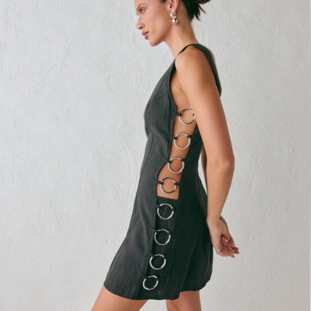 VRG Discoteca Black Mini Dress